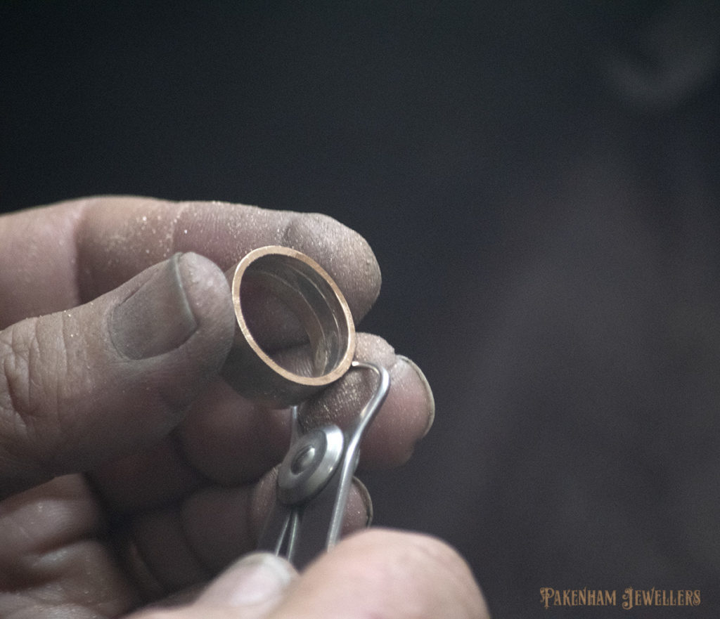 Making a wedding ring